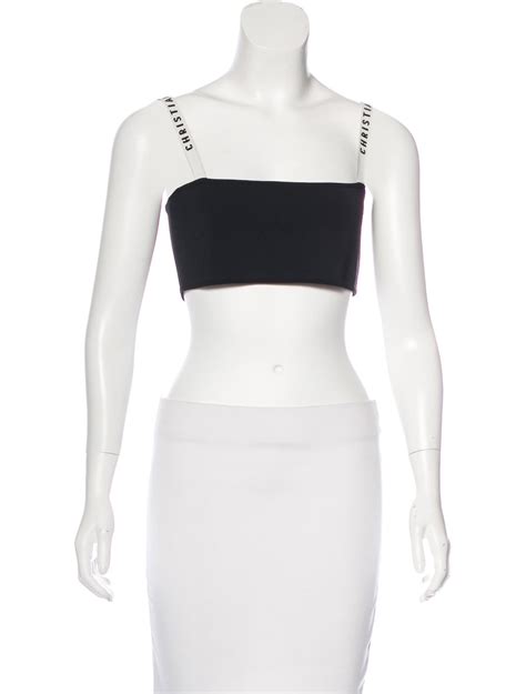 christian dior crop top straps|Christian Dior tops.